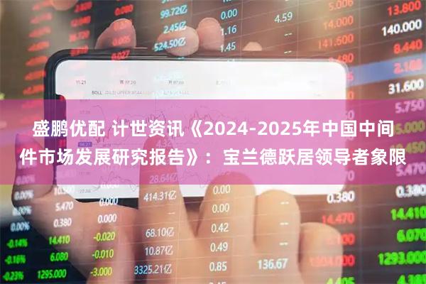 盛鹏优配 计世资讯《2024-2025年中国中间件市场发展研究报告》：宝兰德跃居领导者象限