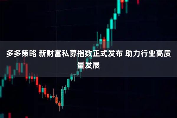 多多策略 新财富私募指数正式发布 助力行业高质量发展